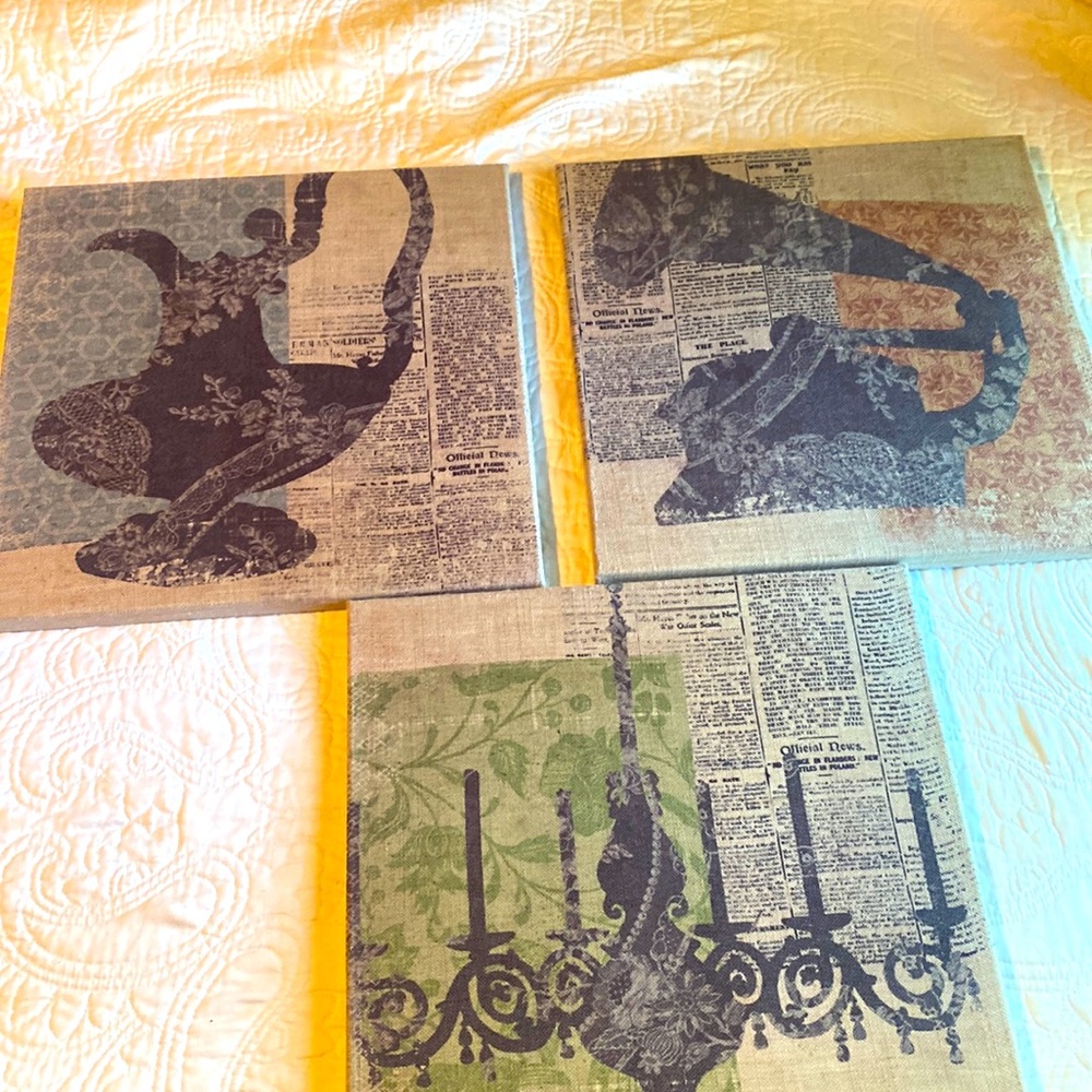 Canvas Wall Art set of 3
